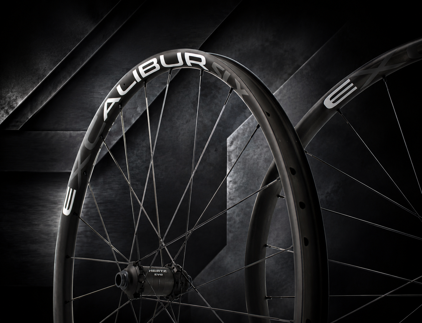 Ruote Carbon MTB Excalibur SLX - 990g, Hookless Tubeless XC