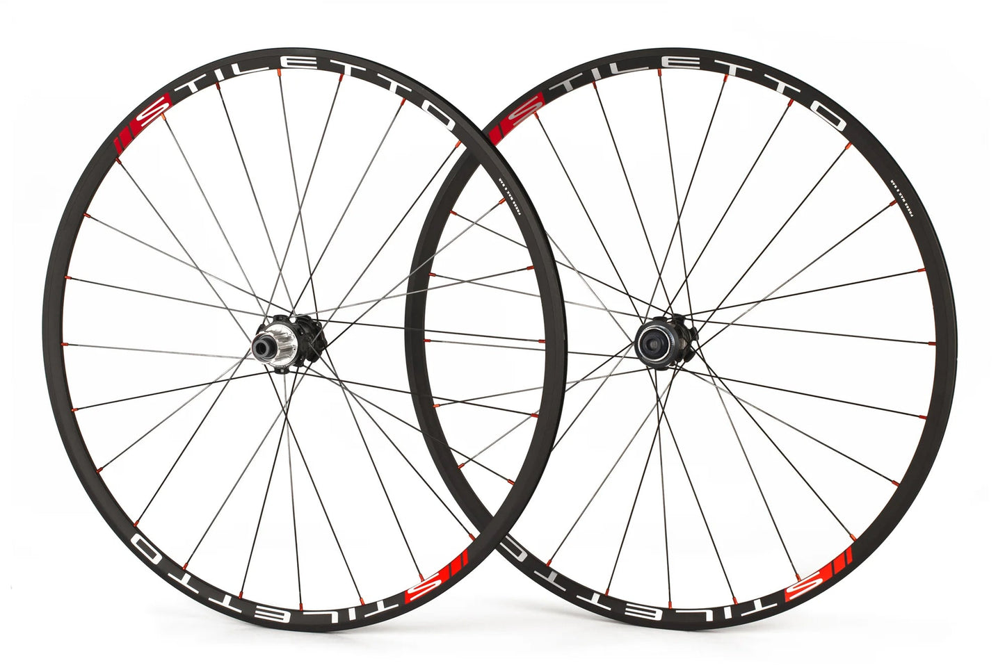 Ruote Alluminio Stiletto Disc 23mm - Affidabili e Leggere, Freni Disco