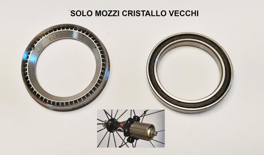 coppia cuscinetti ruota libera cristallo