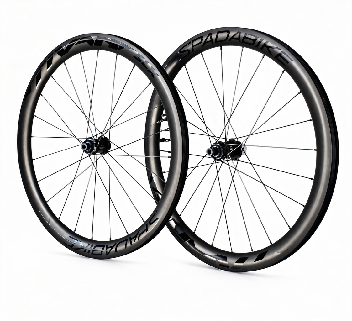 Ruote Carbon Tivan SLX Disc 45mm - 1075g, Tubeless e Copertoncino