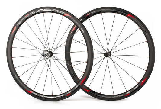 Ruote Carbon Tivan 38 Rim - Freni Pattino, 1160g, Profilo Aero